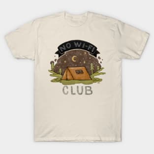 NO WI-FI CLUB T-Shirt